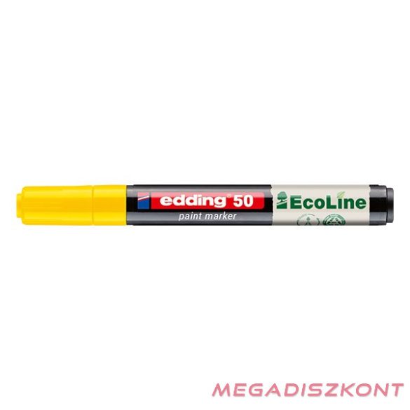 Lakkmarker EDDING 50 2-3 mm sárga