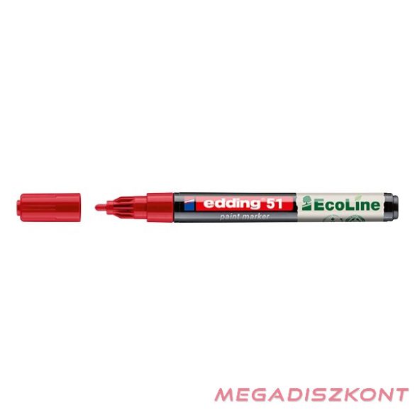 Lakkmarker EDDING 51 1-2 mm piros