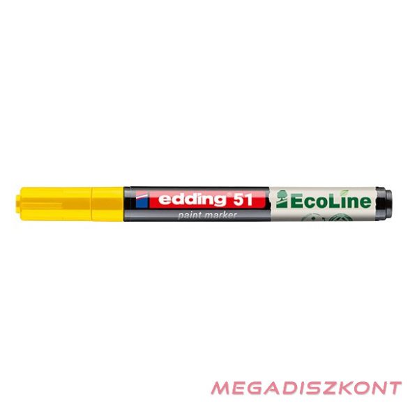 Lakkmarker EDDING 51 1-2 mm sárga