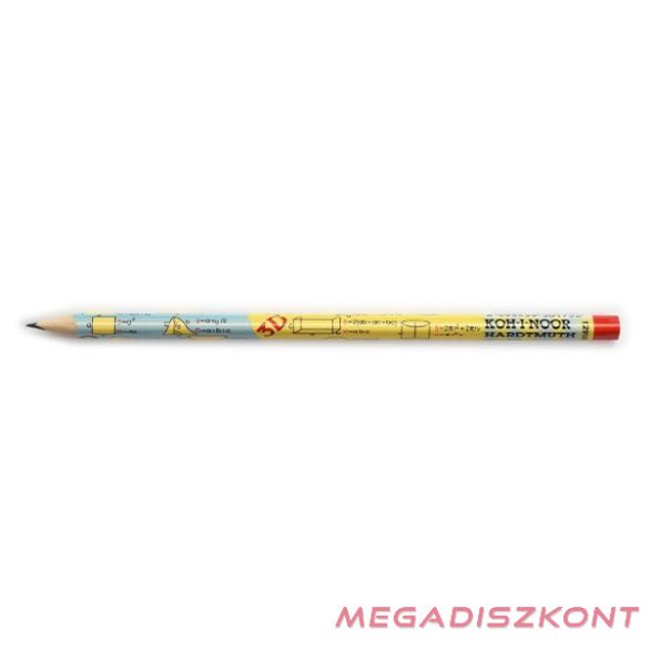 Grafitceruza KOH-I-NOOR 1291 háromszögletű képletek