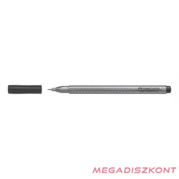 Tűfilc FABER-CASTELL Grip 0,4 mm fekete