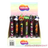 Golyóstoll NEBULO nyomógombos 0,5mm halloween 1