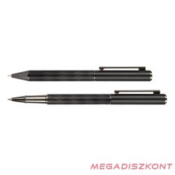   Golyóstoll készlet WELLINGTON Infinity golyóstoll + rollertoll fekete díszdobozban