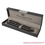 Golyóstoll készlet WELLINGTON Infinity golyóstoll + rollertoll fekete díszdobozban