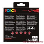 Filctoll UNI Posca PC-5BR ecsethegyű 8 darabos