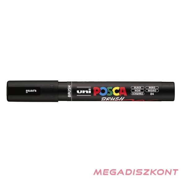 Filctoll UNI Posca PC-5BR ecsethegyű fekete
