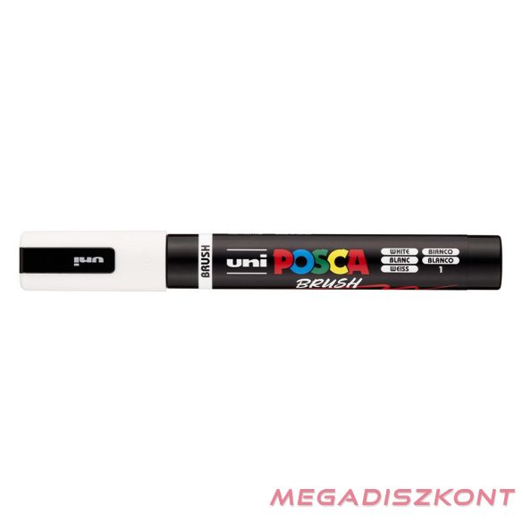 Filctoll UNI Posca PC-5BR ecsethegyű fehér