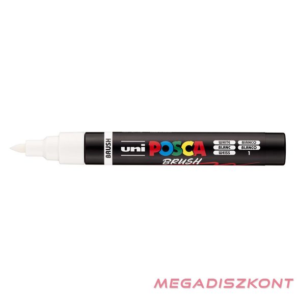 Filctoll UNI Posca PC-5BR ecsethegyű fehér