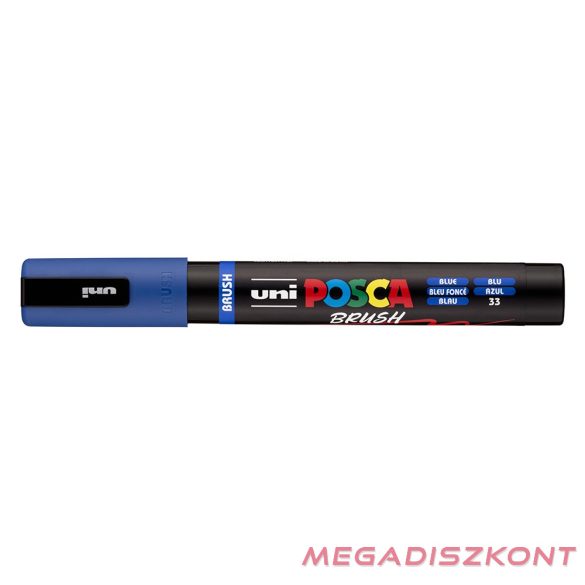 Filctoll UNI Posca PC-5BR ecsethegyű kék