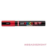 Filctoll UNI Posca PC-5BR ecsethegyű piros