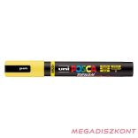 Filctoll UNI Posca PC-5BR ecsethegyű sárga