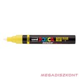 Filctoll UNI Posca PC-5BR ecsethegyű sárga