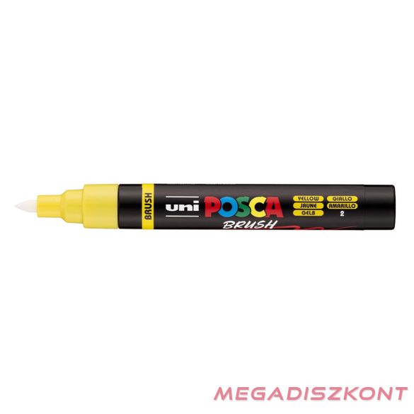 Filctoll UNI Posca PC-5BR ecsethegyű sárga