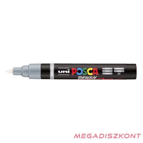 Filctoll UNI Posca PC-5BR ecsethegyű szürke