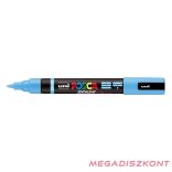 Filctoll UNI Posca PC-5BR ecsethegyű világoskék