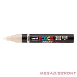 Filctoll UNI Posca PC-5BR ecsethegyű bézs