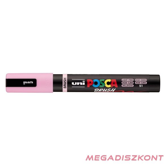 Filctoll UNI Posca PC-5BR ecsethegyű világos rózsaszín