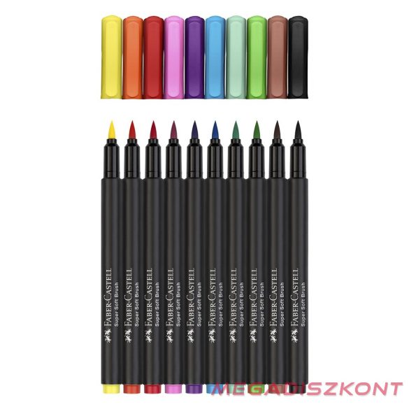 Filctoll FABER-CASTELL Black Edition 10 darabos