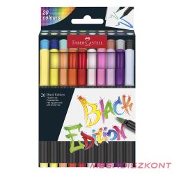 Filctoll FABER-CASTELL Black Edition 20 darabos