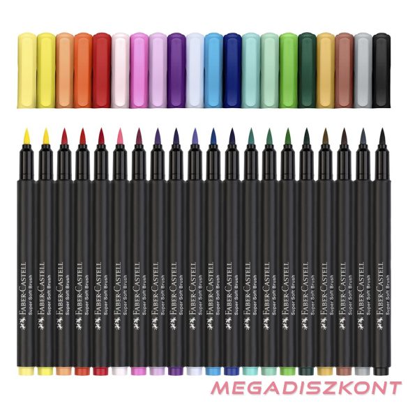 Filctoll FABER-CASTELL Black Edition 20 darabos