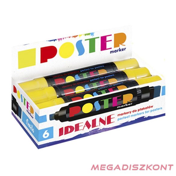 Filctoll FIORELLO GR-1712 kétvégű sárga