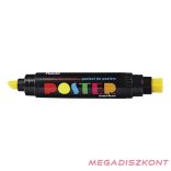 Filctoll FIORELLO GR-1712 kétvégű sárga