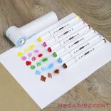 Filctoll készlet FIORELLO festékszóró, sablon, filctoll