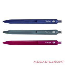   Zseléstoll SPOKO Mystique nyomógombos 0,5 mm kék írásszín vegyes színben