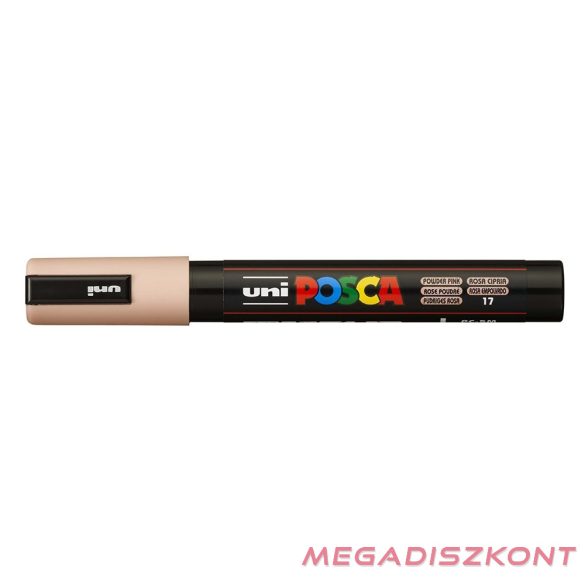 Filctoll UNI Posca PC-5M Púder rózsaszín