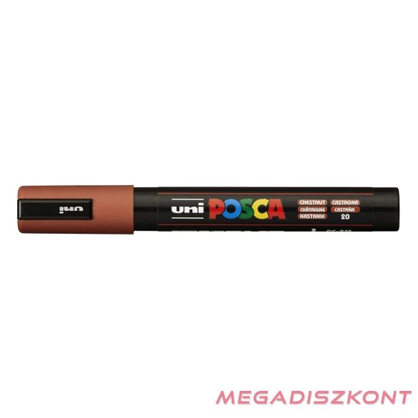 Filctoll UNI Posca PC-5M Gesztenyebarna