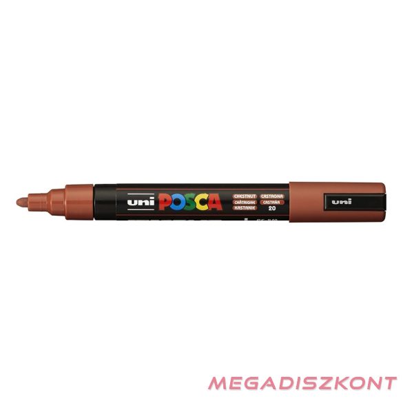 Filctoll UNI Posca PC-5M Gesztenyebarna