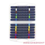 Filctoll ASTRA PEN kétvégű 12 darabos