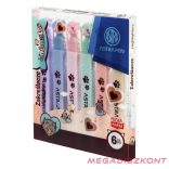 Szövegkiemelő ASTRA PEN Animals mancsokkal 6 színű