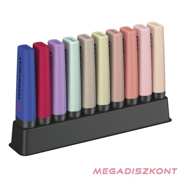 Szövegkiemelő készlet STABILO Boss NatureColors Wildflowers 10 darabos