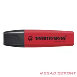 Szövegkiemelő STABILO Original Red Boss Piros