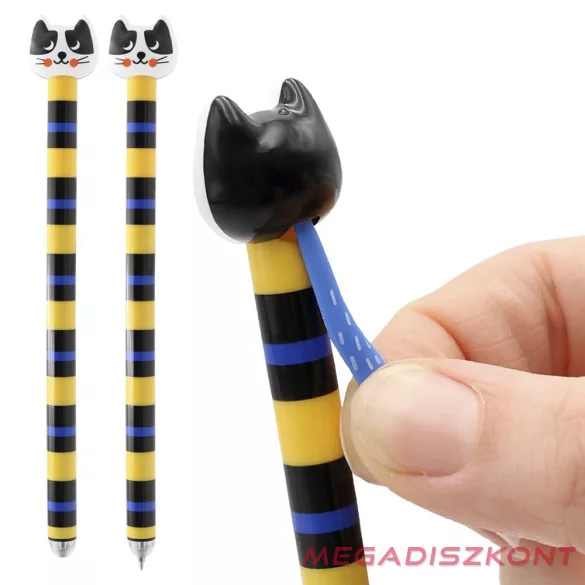 Zseléstoll JUNIOR radírozható 0,7mm Cats
