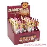 Zseléstoll JUNIOR nyomógombos 0,5mm Nandy Bear