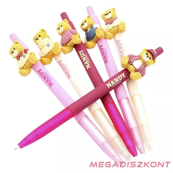 Zseléstoll JUNIOR nyomógombos 0,5mm Nandy Bear