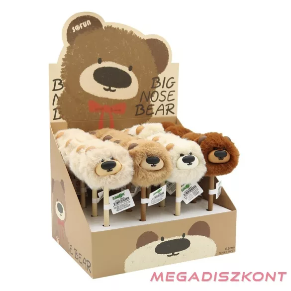 Zseléstoll JUNIOR 0,7mm pom-pom formával Nose Bear