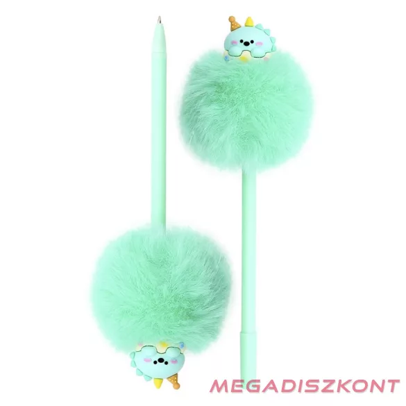 Zseléstoll JUNIOR 0,7mm pom-pom formával Pasztell színek
