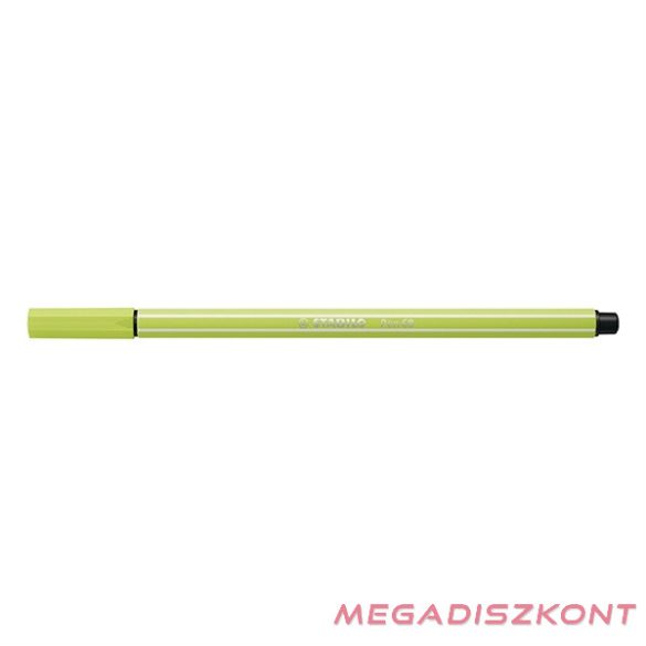 Filctoll STABILO Pen 68 lime zöld