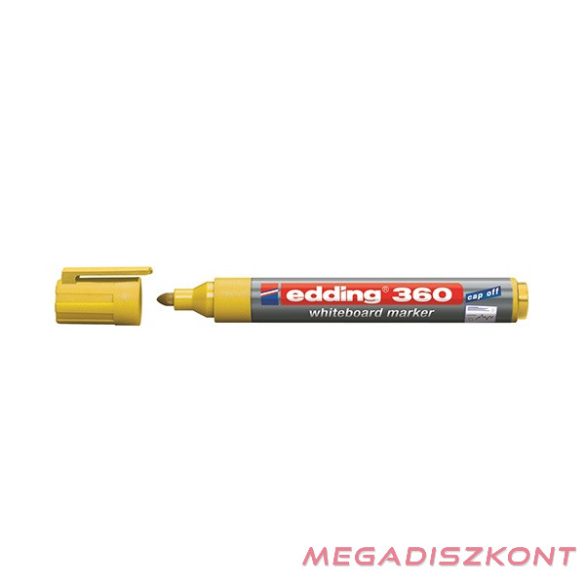 Táblamarker EDDING 360 sárga 1,5-3mm