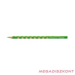   Színes ceruza LYRA Groove Slim háromszögletű vékony világoszöld