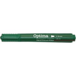 Alkoholos marker OPTIMA kerek zöld