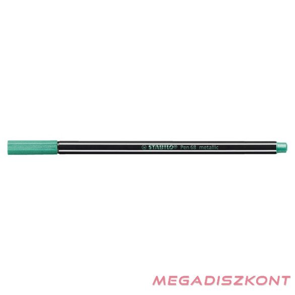 Filctoll STABILO Pen 68 metallic zöld