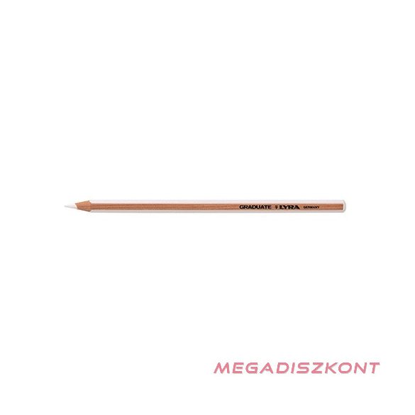 Színes ceruza LYRA Graduate hatszögletű fehér