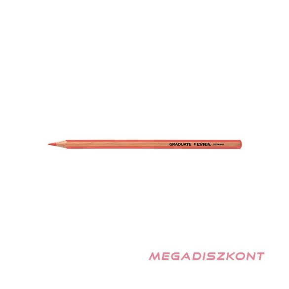 Színes ceruza LYRA Graduate hatszögletű skarlát