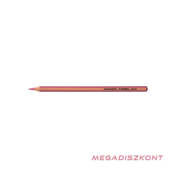 Színes ceruza LYRA Graduate hatszögletű sötét rózsaszín