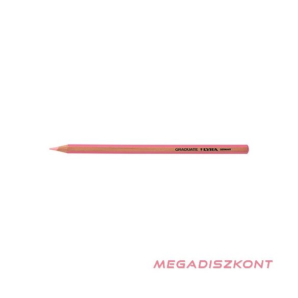 Színes ceruza LYRA Graduate hatszögletű világos rózsaszín