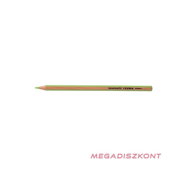 Színes ceruza LYRA Graduate hatszögletű halvány zöld